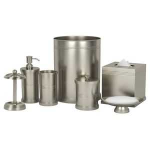 Juego de Accesorios de Baño de Metal de Alta Calidad para Hoteles y Resorts, Decoración para Baños de Huéspedes - Product Image 1