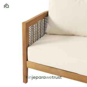 Modern Waterproof PE Rattan Garden Sofa Minimalist Aluminum Frame Outdoor Living Room Couch for Patio and Backyard - Yuni - Product Image 6