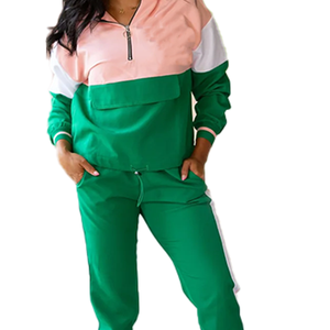 Ensemble de survêtement d'hiver Urban Luxe Regular Sorority, broderie personnalisée, imprimé, élégant et décontracté, avec confort premium et style urbain - Product Image 2