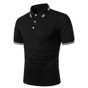 Polo de Algodón de Manga Corta Estilo Moderno para Hombre, Camiseta Polo de Algodón PK para Verano, Varios Colores - Product Image 3