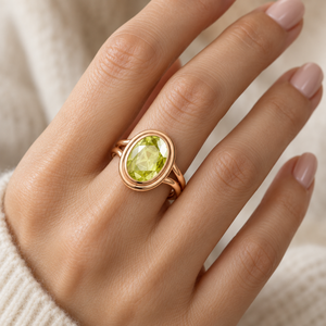 4.50 CTS Double Bezel Oval <b>Split</b> Shank <b>Ring</b> Classic 14K Yellow Gold Lab Grown Diamond <b>Ring</b> OEM Custom Jewelry - Product Image 3