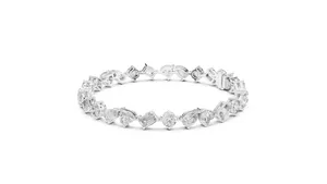 Pulsera de Eternidad TISHYA DIAMOND con Diamantes Cultivados en Laboratorio de 10.29CTW en Varias Formas, Certificación IGI, en Oro Amarillo de 14K - Product Image 2