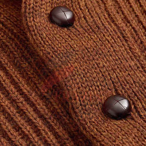 เสื้อคาร์ดิแกนถักแบบคลาสสิกสำหรับผู้ชาย แขนยาว ติดกระดุม นุ่ม อุ่น สวมใส่สบาย เหมาะสำหรับทำงาน ออฟฟิศ กิจกรรมกลางแจ้ง เสื้อผ้าลำลอง เสื้อคาร์ดิแกนถักสำหรับทำงาน - Product Image 3