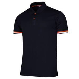 เสื้อยืดกอล์ฟผู้ชาย OEM รุ่นใหม่ คุณภาพสูง ผ้าแคนวาสคอตตอน 100% พิมพ์ลายด้วยความร้อน แห้งเร็ว ระบายอากาศได้ดี ปรับแต่งได้ - Product Image 3