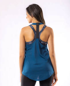 เสื้อกล้ามครอปคอตตอนสำหรับผู้หญิงเสื้อกล้ามออกกำลังกายโยคะออกกำลังกาย - Product Image 2