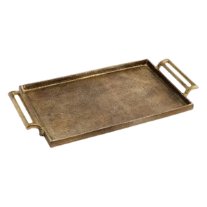 Wholesale Antique Gold Oval Metal <b>Tray</b> Hammered Decorative Coffee Table Serving <b>Tray</b> Vintage <b>Perfume</b> Vanity Storage <b>Tray</b> - Product Image 4