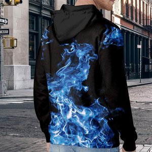 Sweat à capuche imprimé pour homme Polar Force Winter, design personnalisé, sweat à capuche chaud, vêtements de sport professionnels pour l'entraînement en plein air - Product Image 3
