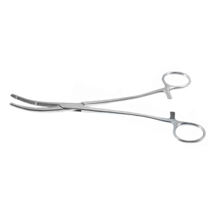 Pinzas Heaney de Acero Inoxidable, Instrumento Quirúrgico, Pinza Curva para Procedimientos Ginecológicos y de Cirugía General - Product Image 2