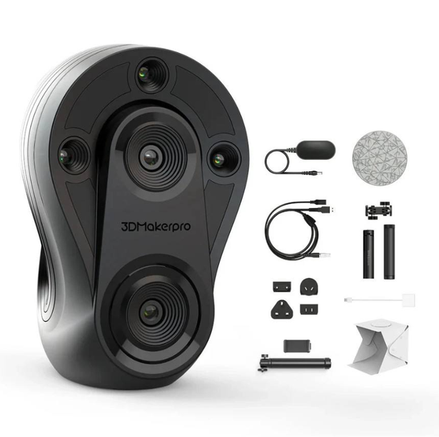 Latest Arrival 3DMaker Pro Whale Desktop 3D Scanning Device Luxury Kit All New Made in US