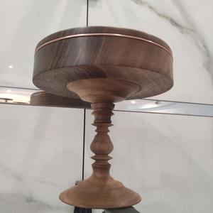 Soporte para pasteles especial para Eid, bandeja para postres, bandeja para servir, estilo rústico vintage, artesanía hecha a mano, utensilios de cocina, centro de mesa para comedor - Product Image 4