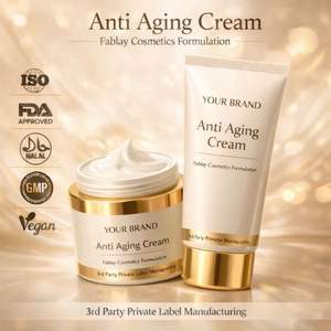 Crème Visage Anti-Âge Hydratante et Réparatrice Anti-Rides à l'Acide Hyaluronique Marque Blanche – Vente en Gros OEM – Crème Raffermissante pour la Peau en Vrac - Product Image 1
