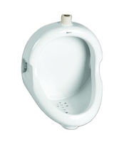 Urinoir moderne monobloc pour hommes, à poser au sol, avec siphon en P/S, en céramique de haute qualité