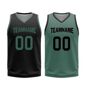 Ensemble d'uniformes de basket-ball personnalisés pour hommes, adultes, joueurs, nom d'équipe, numéros imprimés, maillots courts personnalisés, respirants, 100% polyester - Product Image 4