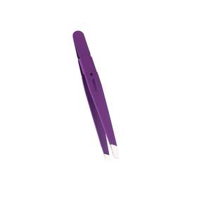 High Quality Slanted Tip Eyebrow Tweezers Durable Portable Stainless Steel Colorful Multifunctional <b>Makeup</b> <b>Tools</b> for Women - Product Image 3