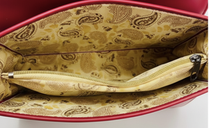 Sac à bandoulière pour femmes à la mode avec fermeture à glissière en cuir PU durable grande capacité couleur personnalisée et design élégant - Product Image 3