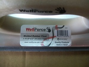 Truelle à lame carrée en caoutchouc 202 mm, qualité bricolage et industrielle, avec manche en plastique, garantie demandée - Product Image 3