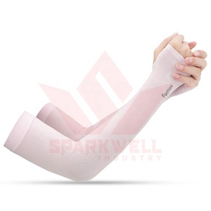 SPARKWELL INDUSTRIES SW-AA-48 Manches de bras unisexes en maille respirante anti-UV pour la protection solaire, idéales pour le cyclisme en extérieur - Product Image 3