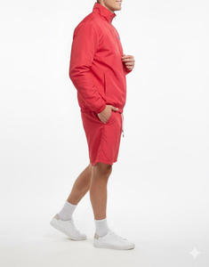 Ensemble de survêtement pour homme personnalisé, imprimé, imperméable, léger, coupe-vent, avec doublure en polaire, style streetwear - Product Image 5