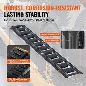 Kit di 4 Barre in Acciaio da 2 Piedi per Fissaggio Carico, Resistenti, per Carichi Fino a 900 kg, Accessori per Controllo Carico - Product Image 3
