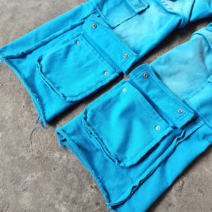 Pantalones Cargo Vintage Convertibles para Hombre, con Múltiples Bolsillos, Estilo Urbano Informal, 100% Algodón, Corte Recto y Holgado - Product Image 6