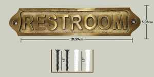 Plaque Murale Décorative Vintage en Métal pour Maison, Bureau, Portail Principal, Porte, Patio, Jardin - Product Image 2