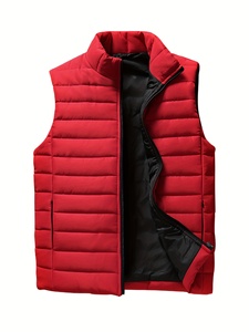 Longline Puffer <b>Vest</b> Hooded Heavyweight Winter Outerwear <b>Thermal</b> Insulated Bodywarmer Supplier - Product Image 1