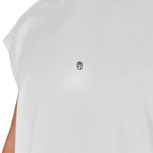 Camiseta sin mangas para hombre, corte holgado, para gimnasio, entrenamiento, ligera, deportiva, blanca - Product Image 5