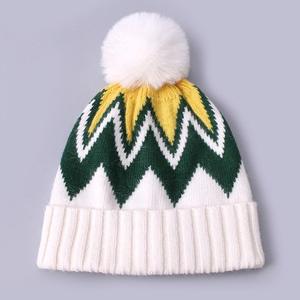 Bonnet unisexe en tricot épais avec pompon, chaud et doux, pour l'hiver, logo personnalisé, OEM, marque privée, vente en gros, usine de couvre-chefs - Product Image 6