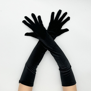 Newly Designed Fashion Dress <b>Gloves</b> Wholesale Cheap <b>Long</b> Leather <b>Gloves</b> From China Manufacture Customized Size <b>Long</b> <b>Gloves</b> - Product Image 3