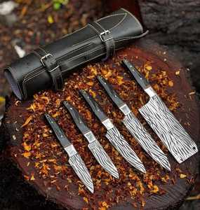 Professional Chef <b>Knife</b> <b>Set</b> with Damascus Steel Blades High Durability & Eco-Friendly Best Quality 5-Piece Kitchen <b>Knives</b> <b>Set</b> - Product Image 5