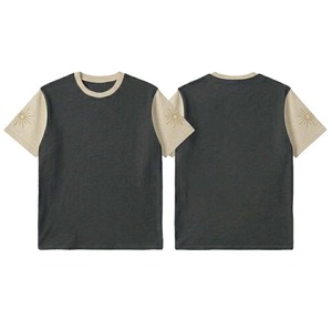 Camiseta de Hombre, Corte Entallado, Lisa, Manga Corta, Algodón Suave de Alta Calidad, Color Sólido, Formal, Básica - Product Image 4