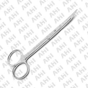 กรรไกรเย็บแผลสำหรับทันตกรรมระดับมืออาชีพ คุณภาพพรีเมียม ได้รับการรับรองมาตรฐาน CE ผลิตจากสแตนเลสสตีล ใช้งานด้วยมือ ระดับ Class I ISO13485 ยี่ห้อ AHI - Product Image 4