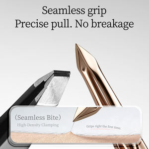 High Precision <b>Pointed</b> Tip Stainless Steel Tweezers for False Eyelash and Facial Hair <b>Removal</b> Beauty <b>Tool</b> for Salon Use ANAAIF - Product Image 5