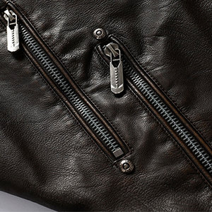 Best Price Quality Hood Real <b>Leather</b> <b>Jacket</b> Custom <b>Men</b> Fashion Real <b>Leather</b> <b>Jacket</b> Made In Pakistan Fashion Real <b>Leather</b> <b>Jacket</b> - Product Image 5
