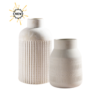 Vase rond en céramique/Pot de fleur en céramique émaillée de couleur Jardinière de fleurs de jardin Meilleure vente du Vietnam Pots de jardin et jardinières