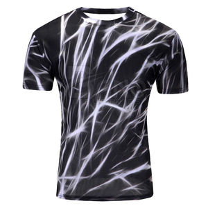 T-shirt homme 100% coton de haute qualité, vêtement décontracté imprimé, manches courtes, sublimation. - Product Image 1