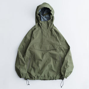 Chaqueta Cortavientos Plegable para Hombre, con Cierre Completo, Ligera, con Capucha, Resistente al Viento, con Tejido Transpirable para Actividades al Aire Libre - Product Image 1