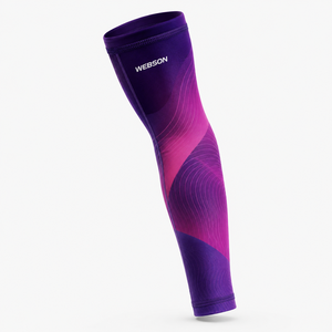 Manchons de bras sportifs WABSON SPORTS pour l'été, cyclisme en extérieur, protection solaire rafraîchissante, respirants, séchage rapide, 100% polyester dégradé - Product Image 6