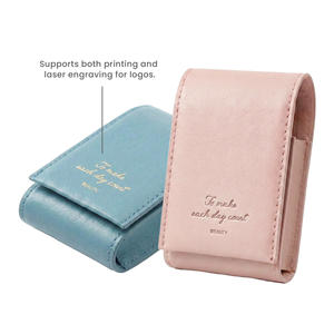 Trousse de Maquillage en Gros avec Miroir, Étui Imperméable pour Rouge à Lèvres, Mini Sac Organisateur d'Outils de Beauté pour Filles - Product Image 3