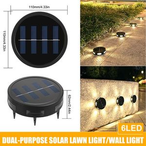 Lampes de jardin à énergie solaire Deck Floor Decking Wall Fence Step Path Lamp for Gardens - Product Image 1