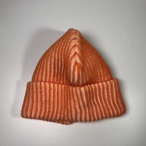 OEM Fashion Acrylic Blank <b>Winter</b> Warm Knit <b>Cap</b> Blank Custom logo Chunky Ribbed Beanie Hat new 2026 - Product Image 2