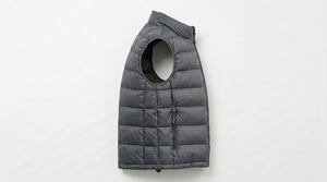 Chaleco Acolchado Clásico – Chaqueta Ligera sin Mangas con Cierre Frontal, Cuello Alto, Prenda Casual para Exteriores y Uso Diario - Product Image 4