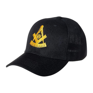 Gorro Deportivo Casual Ajustable de Poliéster/Algodón Masónico con Logotipo Personalizado de Alta Calidad, Estilo Informal, Impermeable, Unisex, Cuatro Tallas - Product Image 5
