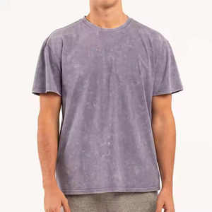 Camiseta Estética con Lavado Ácido - Estilo Vintage Oversize Streetwear - Camiseta de Algodón Pesado con Corte Cuadrado y Logotipo Personalizado para Hombre - Product Image 1