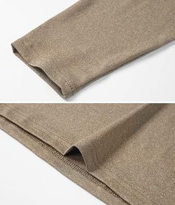 Chemises de sport à manches longues pour hommes, sweat-shirt à demi-zip, hauts de fitness pour le jogging, respirants, compressifs, pour la course à pied - Product Image 4