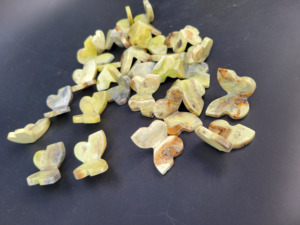 คริสตัลรูปผีเสื้อบินคริสตัลทำด้วยมือแกะสลักพลอยธรรมชาติของตกแต่งของขวัญรักษาด้วย UV - Product Image 2