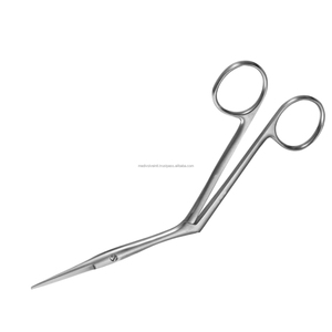 Tijeras Quirúrgicas Dentales Heymann, Manuales, Duraderas, de 6.75 Pulgadas, Hoja Angulada y Redondeada, Acero Inoxidable Alemán, Certificación CE ISO, OEM - Product Image 6