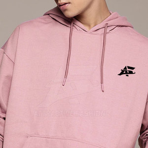 Hoodies surdimensionnés sur mesure, faible MOQ, matière douce et coupe décontractée pour un look tendance et décontracté. Hoodies basiques surdimensionnés. - Product Image 5