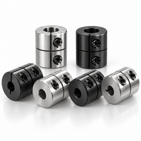 Accouplement rigide court sur mesure, monobloc, à serrage compact, pour moteur et boîte de vitesses, alésage personnalisé OEM