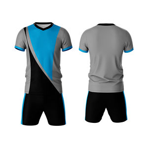 Conjuntos Deportivos de Rugby Unisex para Adultos, Diseño Moderno, Logotipo Personalizado, Transpirables, de Poliéster, Incluyen Camisetas y Pantalones Cortos - Product Image 3